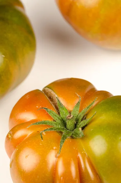 Pomodori verdi freschi — Foto Stock