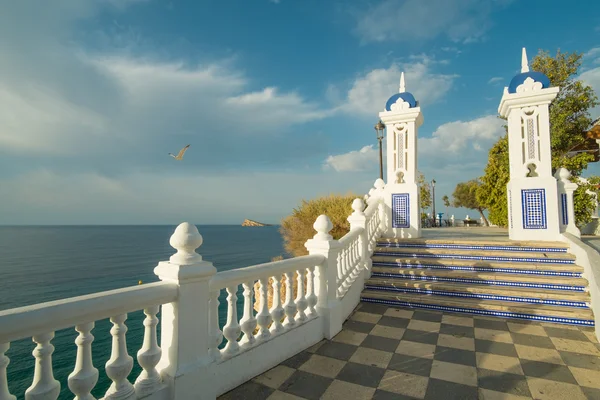 Parque da beira-mar de Benidorm — Fotografia de Stock