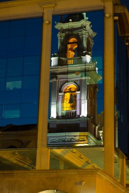 Salta katedral yansıma