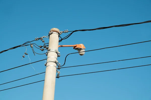 Cables de cableado fallidos — Foto de Stock