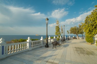 Benidorm waterfront park