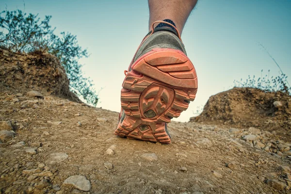 Crosscountry lopen — Stockfoto