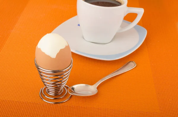 Hardboiled ontbijt ei — Stockfoto