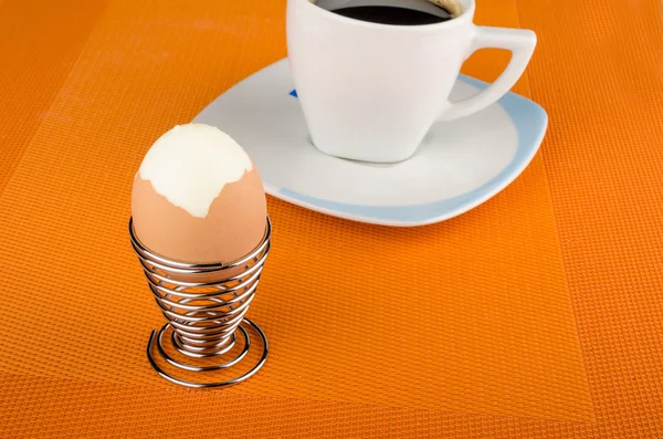 Hardboiled ontbijt ei — Stockfoto