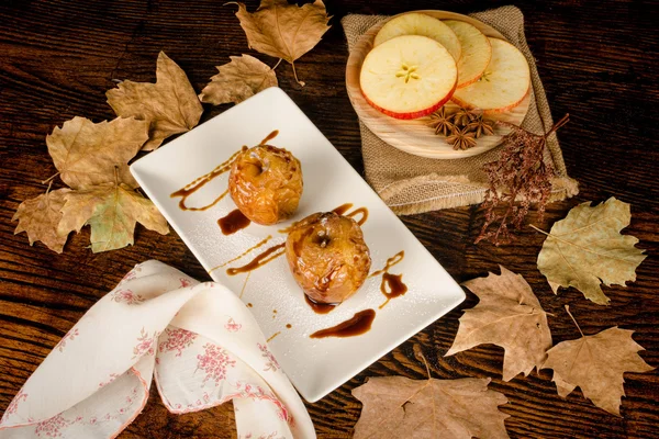 Baked apples — Stock Photo, Image