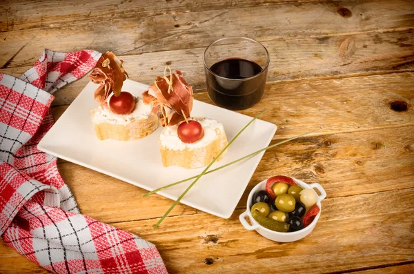 Jamón tapa —  Fotos de Stock