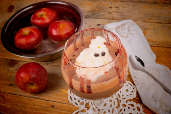 Spooky Halloween dessert — Stockfoto