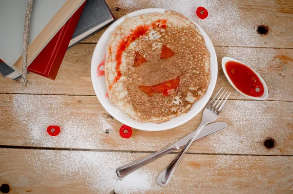 Halloween kid dessert — Stock Photo, Image