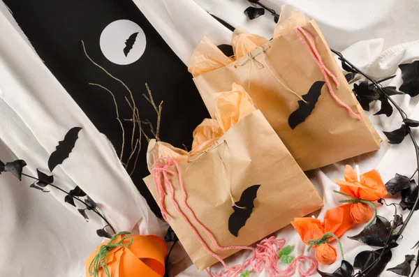 Spooky şeker torbaları — Stok fotoğraf
