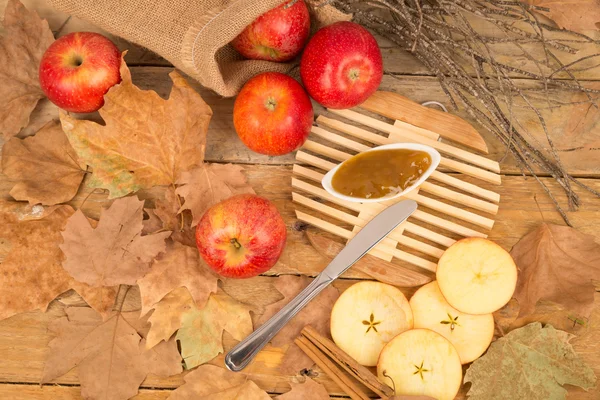 Apple marmalade — Stock Photo, Image