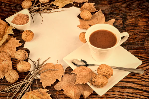 Hot chocolate drink — Stock Photo, Image