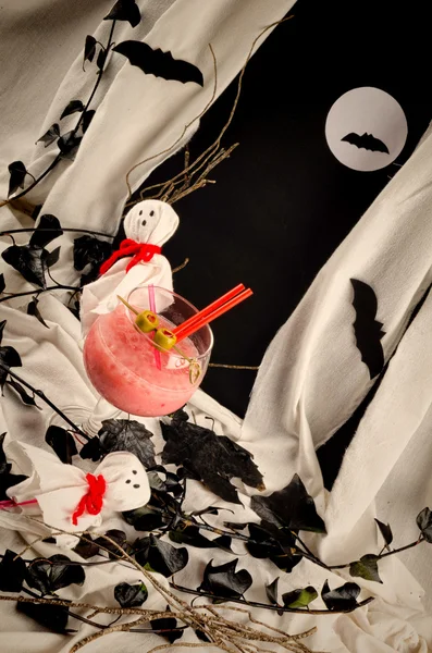 Хэллоуинский коктейль — стоковое фото