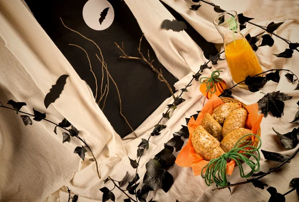 Halloween  pumpkin pies — Stock Photo, Image