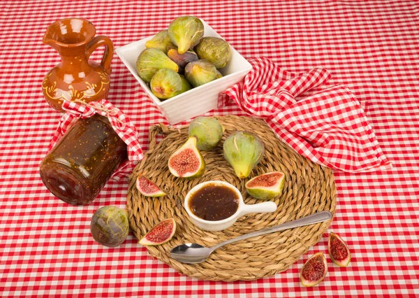 Fig preserve — Stockfoto