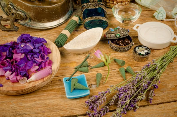 Natural cosmetics still life — Stock Photo, Image