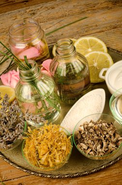 Doğal kozmetik assorment