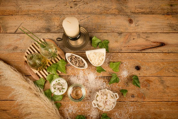 Ingredientes cosméticos naturales —  Fotos de Stock