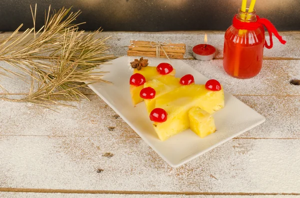 Fruity Christmas tree — Stock Photo, Image