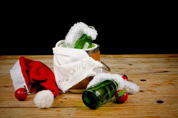 Kid  Christmas drinks — Stock Photo, Image