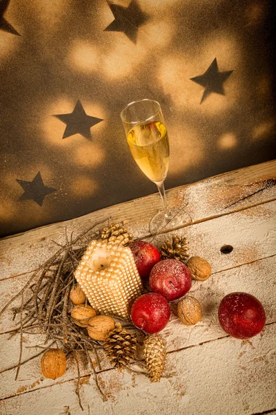 Chistmas regeling — Stockfoto