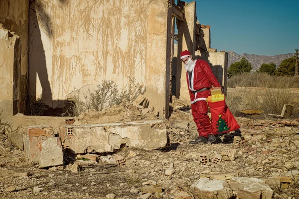 Harto de Santa Claus — Foto de Stock