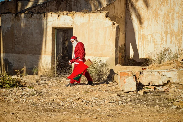 Znudzony Santa — Zdjęcie stockowe