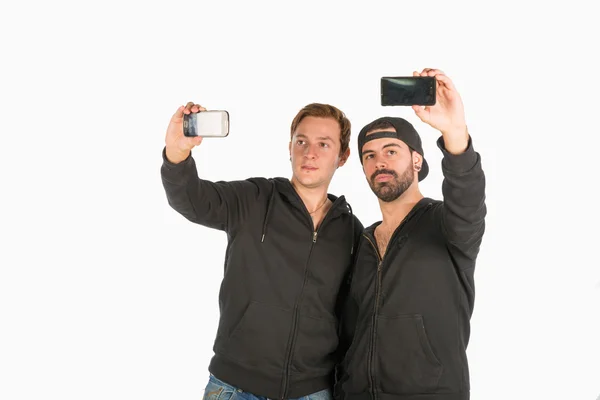 Selfie eğlenceli — Stok fotoğraf