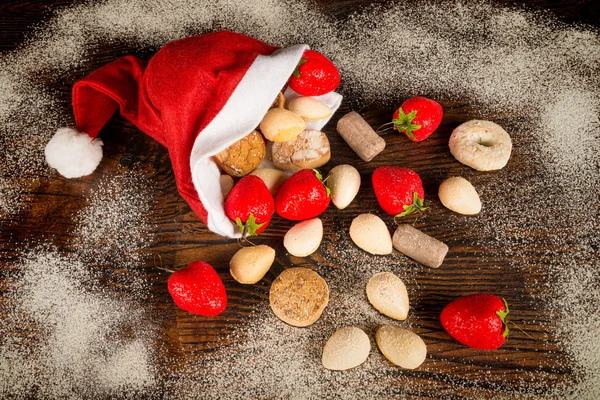 Traditionelle Weihnachtssüßigkeiten — Stockfoto