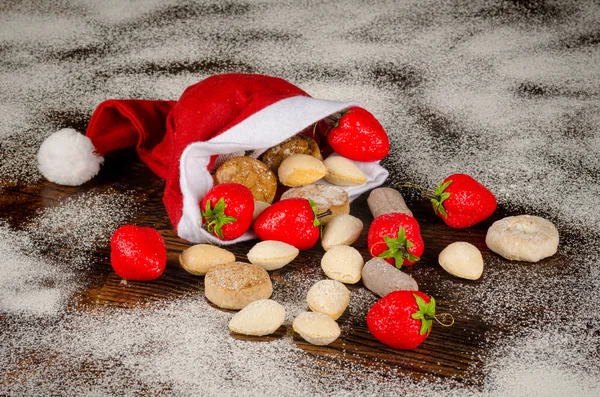 Traditionelle Weihnachtssüßigkeiten — Stockfoto