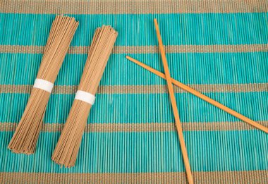 Soba ve yemek çubukları