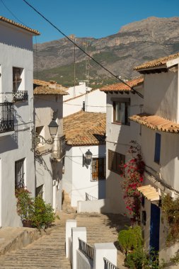 Altea eski şehir sokak