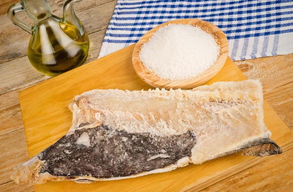 Salt preserved cod — Stock Photo, Image