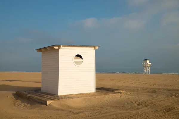 海滩小屋 — 图库照片