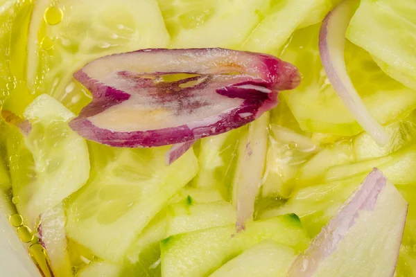 Gurkensalat — Stockfoto