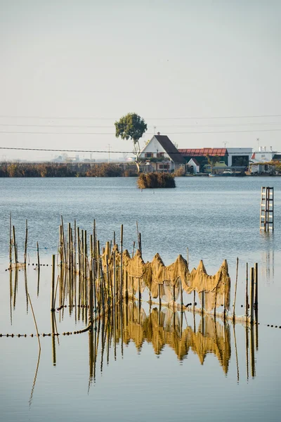 Matériel de pêche traditionnel — Photo