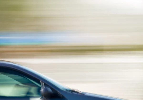 Carro de condução rápida — Fotografia de Stock