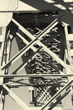 Bir demiryolu Köprüsü yapısını