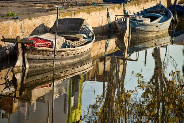 Vecchie barche da pesca — Foto Stock