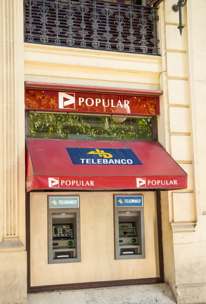 Banco Popular branch — Stock Photo, Image
