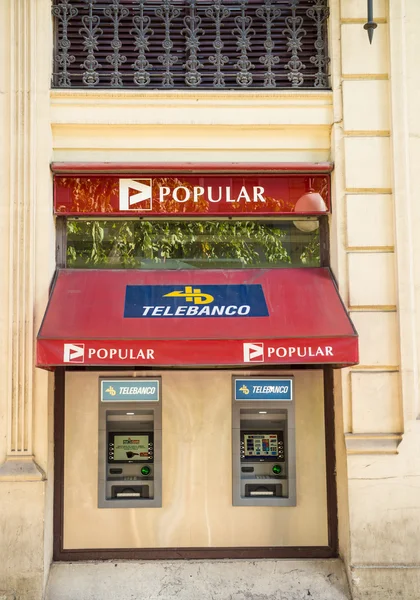 Banco Popular branch — Stock Photo, Image