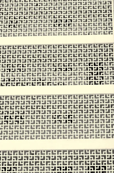 Rivestimento della facciata riccamente modellato — Foto Stock