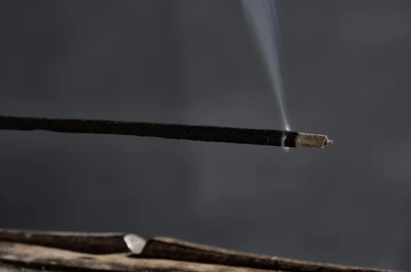 Burning incense stick — Stock Photo, Image