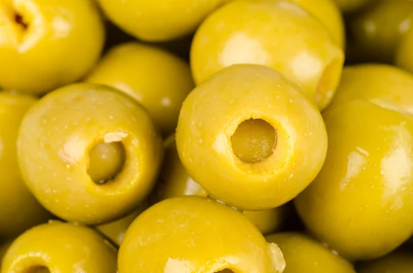 Olive ripiene di pepe — Foto Stock