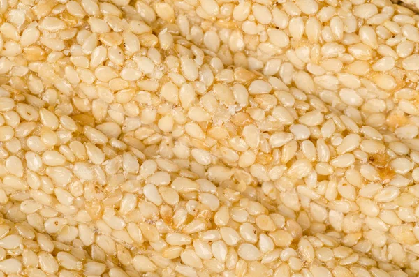 Closeup take of sesame bars — Stock Photo, Image