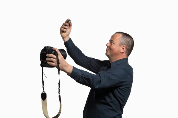 Selfie múltiple — Foto de Stock