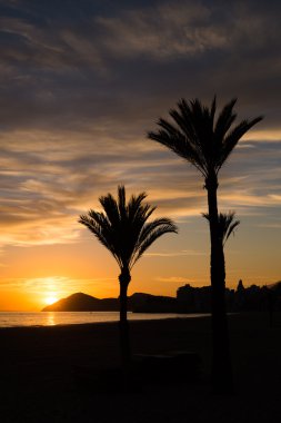Benidorm beach promenade