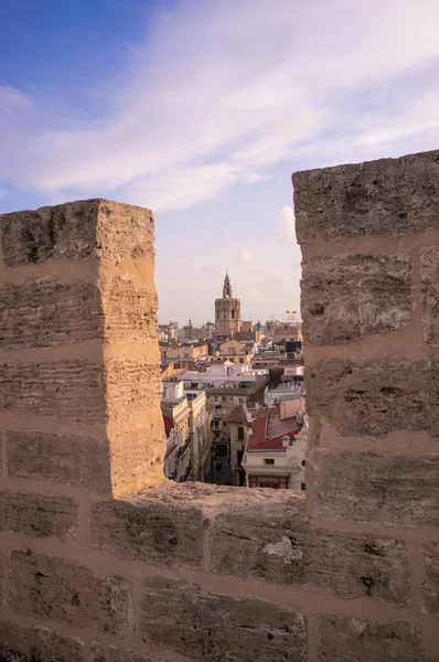 Vista del centro de Valencia — Foto de Stock