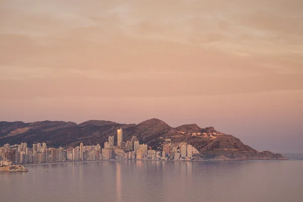 Tourist resort Benidorm — Stock Photo, Image