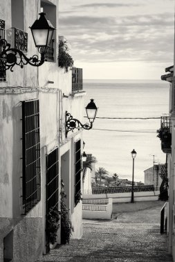 Altea eski şehir sokak