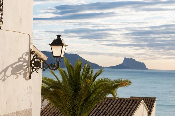 Altea città vecchia vista — Foto Stock